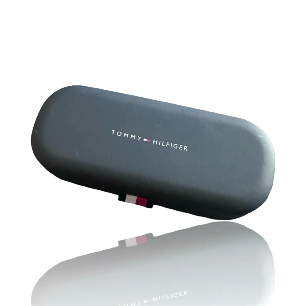 Tommy Hilfiger Navy Glasses Case